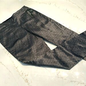 NWT Alfani dress pants shimmer shiny sexy skinny leg tummy control sz 10 ankle